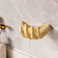 thumbnail image 1 of 2Pcs Hook Hand Shape Hook Wall Mount Soap Holder Storage Hanging Hook for Bathroom, 1 of 9