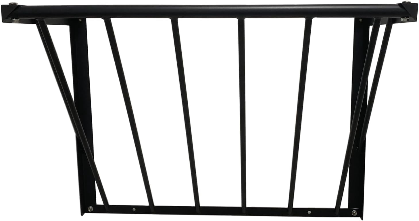 MOGOULUA Grand râtelier à foin pour chèvres 2 en 1 Hay & Grain Feeder pour chevaux