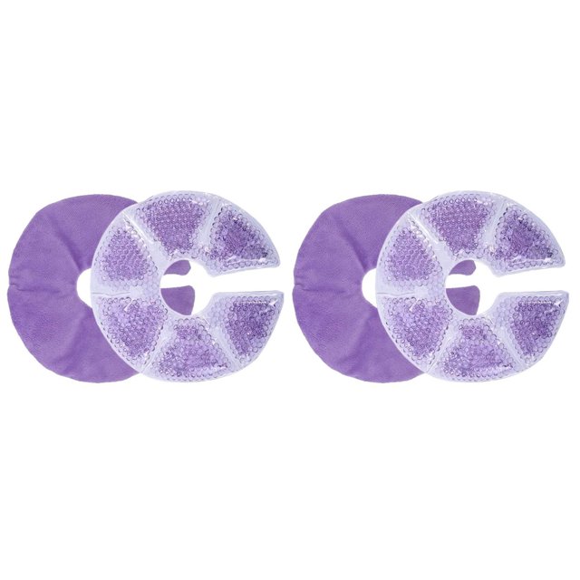 2Pcs Hot And Cold Breast Therapy Packs Improve Milk Flow Gel Cold