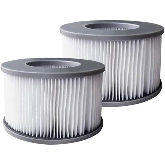 VISFORY 2Pcs Hot Tub Enhanced Version Filter Cartridge Fit for MSPA Inflatable Swimming Pool