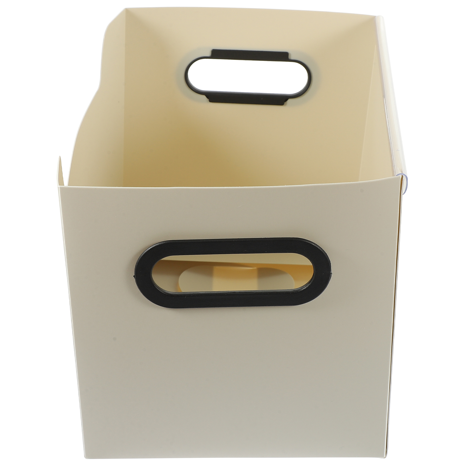 2Pcs Household Storage Box Tabletop File Organizer Box File Box Desktop