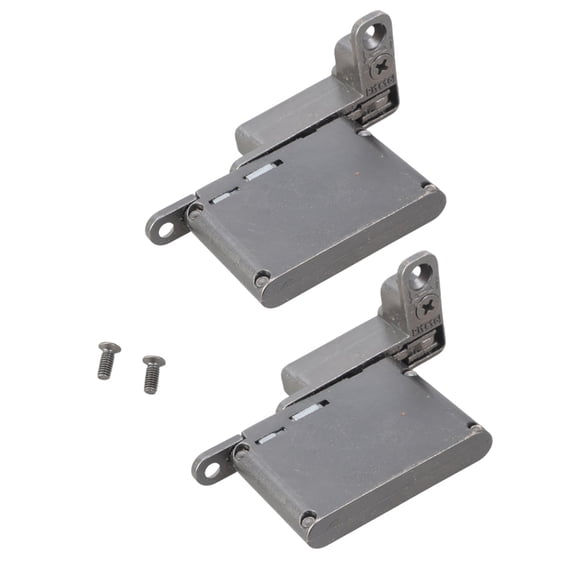 2Pcs Hydraulic Damping Buffering Hinge Aluminum Frame Glass Door Hinge Cabinet Door Buffer Door Hinge Easy to Install