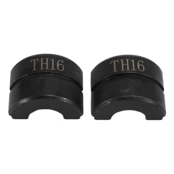 2Pcs Hydraulic Pipe Crimping Dies, 16mm TH Pipe Dies for Pex Fittings for Copper Fittings