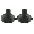 thumbnail image 1 of 2Pcs IBC Tote Adapter 275 330 IBC Adapter Fine Thread 2Inch NPS Water Tank Garden Hose Adapter Connector, 1 of 5