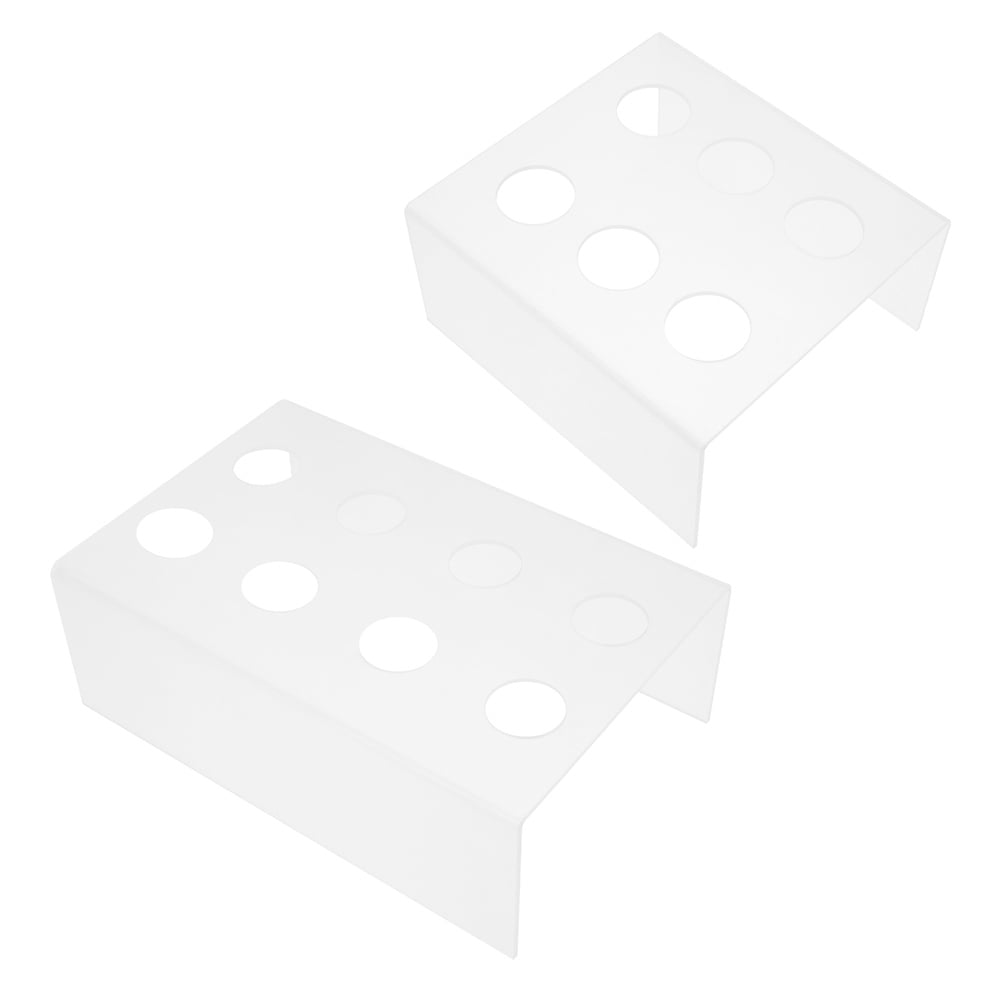 2Pcs Ice Cream Cone Holder Clear Ice Cream Stand Sushi Display Holder