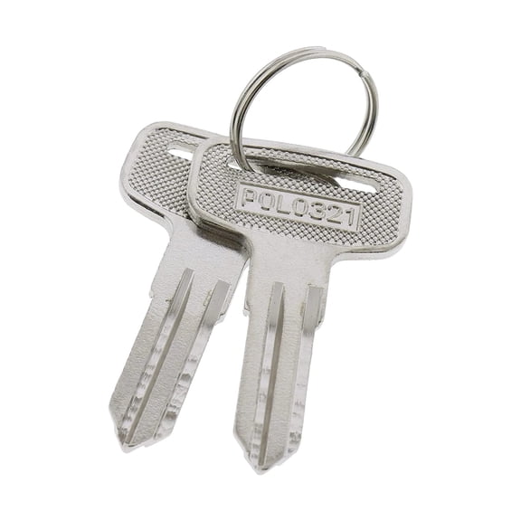 2Pcs Ignition Blank Keys 4010321 for Polaris 4 Wheeler ATV Ranger RZR Snowmobile Fits Key Code 22 23 27 28 Series