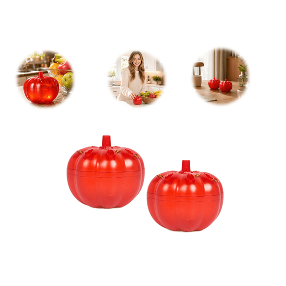 2Pcs Indoor Fruit Fly Traps,Sticky Adhesive Catcher for Flying Insects,Reusable Clear Insect Catcher Halloween Decorative Fly Trap for Garden Fruit Trees and Indoor Kitchen Use