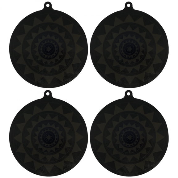 2Pcs Induction Hob Protector Mat, Silicone Induction Protective Cover Mat Cooktop Scratch Protector Multifunctional Silicone Mat