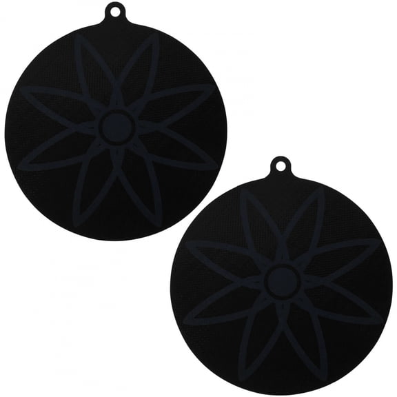 2Pcs Induction Hob Protector Mat, Silicone Induction Protective Cover Mat Cooktop Scratch Protector Multifunctional Silicone Mat
