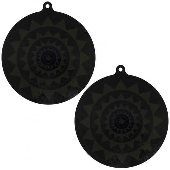 2Pcs Induction Hob Protector Mat, Silicone Induction Protective Cover Mat Cooktop Scratch Protector Multifunctional Silicone Mat