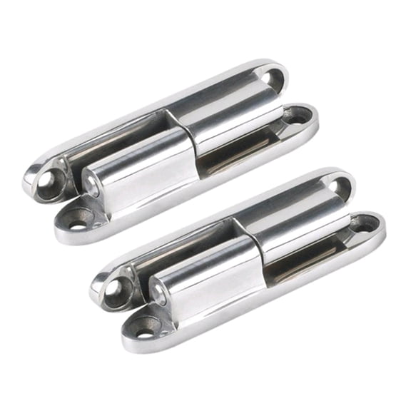 2Pcs Industrial Electrical Box Zincs Alloy Cupboard 180 Degrees Hinge Detachable Cabinet Door Hinge for Interior Door