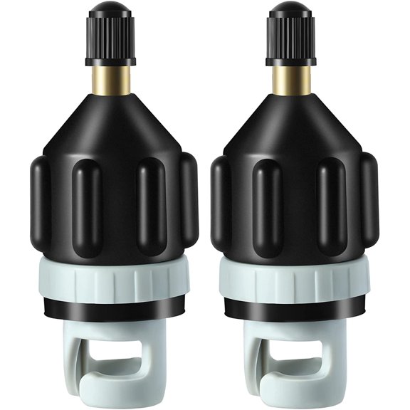 2Pcs Inflatable Boat SUP Pump Adapter, Premium Conventional Air Adapter, Sturdy SUP Air Adapter,Quickly Inflation and Strong Sealing Pump Adapter, for Inflatable Boat, Paddleboard and Kayak