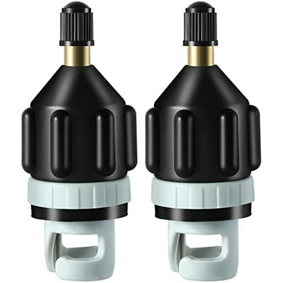 2Pcs Inflatable Boat SUP Pump Adapter, Premium Conventional Air Adapter, Sturdy SUP Air Adapter,Quickly Inflation and Strong Sealing Pump Adapter, for Inflatable Boat, Paddleboard and Kayak
