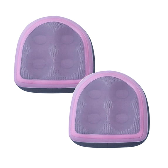 2Pcs Inflatable Hot Tub Seat Inflatable Height Increasing Seat Spa And Back Support Hot Tub With Suction Cup Pvc Height Enhancer Suitable For Adults Gold Color Cushion