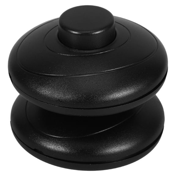 2Pcs Inline Foot Pedal Lamp Switch Black Push Button Step on Design for Smooth Light Control