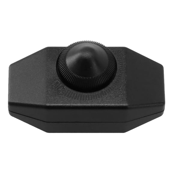 2Pcs Inline Led Dimmer Switch Built-In Rotary On/Off & Knob Control Dimmer