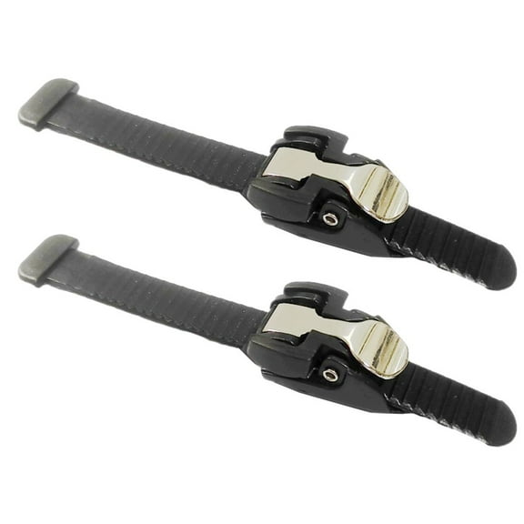 2Pcs Inline Skate Buckles For Speed Skates Adjustable Strap With Metal Buckle Compatible With Most Inline Skates