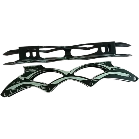 2Pcs Inline Skate Frame Skate Replacement Frame, for Roller Skates Shoes Skate Parts Alloy Speed Inline Skate Accessories