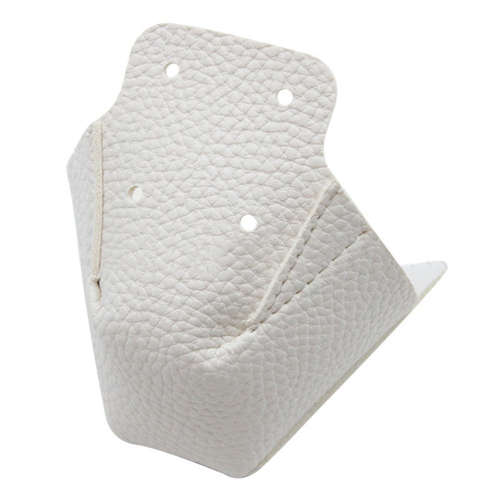 2PCS Roller Skate Toe Guards - PU Leather Caps For Quad Skates With Removable Toe Stops