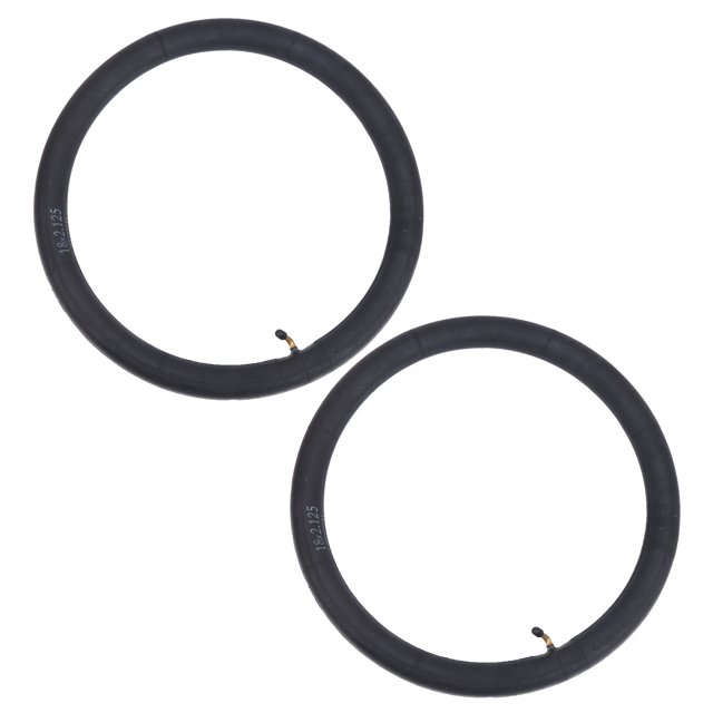 2Pcs Inner Tyre Tube Tire Butyl Rubber W/Bend Valve for Bicycle Folding