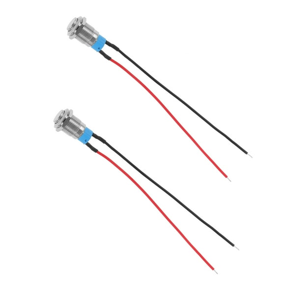 2Pcs Instant Button With Wire Replacement Push Button Push Switch Button Push Switch Buttons