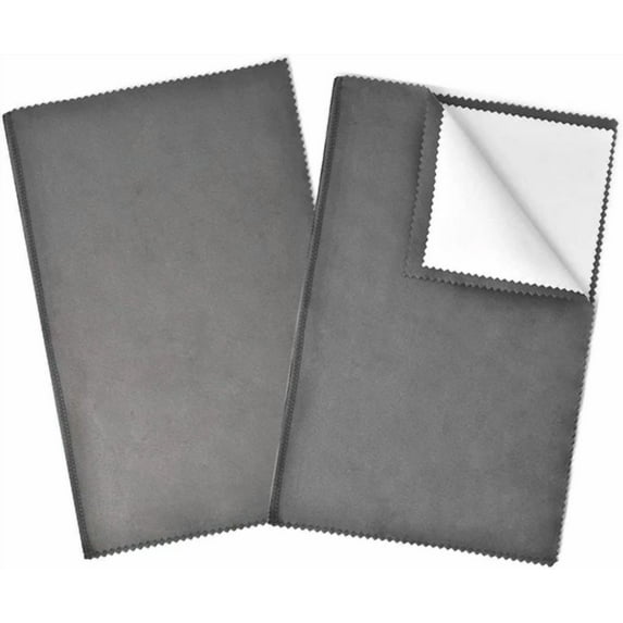 2Pcs Jewelry Polishing Cleaning Cloth Large 10'' X 12'' For Sterling Silver Jewe