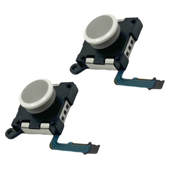 2Pcs Joystick Button Thumbstick 3D Analog Thumb Repair Part for Game Console Gaming Accessory Replacement