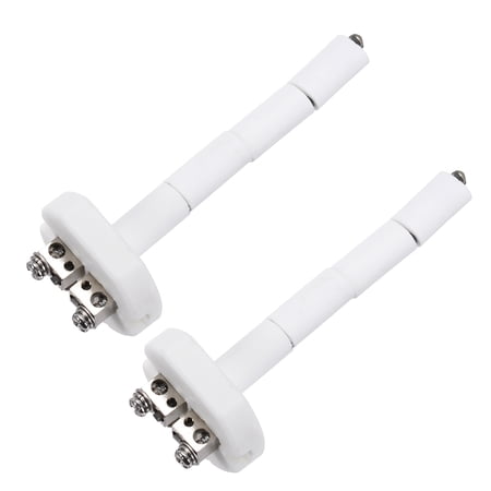 2Pcs K Type Ceramic Kiln Furnace Thermocouple for Muffle Furnace 2.5x100mm