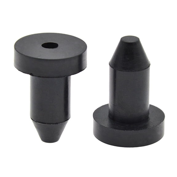 Kayak Drain Plug Replacement - 2Pcs 1/2 Inch Neoprene Rubber Scupper Stoppers, Waterproof Drainage Hull Cap for Canoe and Fishing Boat