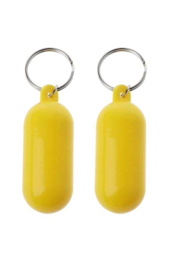 2Pcs Kayak Floating Keyring Buoyant Key Rings Marine Sailings Float Canals Keychain Useful Water Sports Keys Buckle