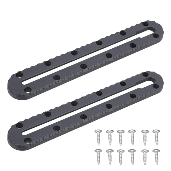 2Pcs Kayak Low Profile Track Replacement Slide Track Rail Bracket Enduring