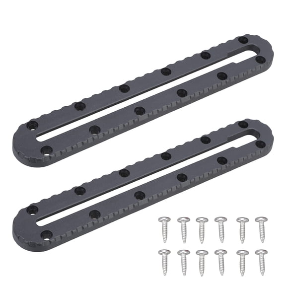2Pcs Kayak Low Profile Track Replacement Slide Track Rails Bracket Kayak Accessories Mount Track Easy to Install