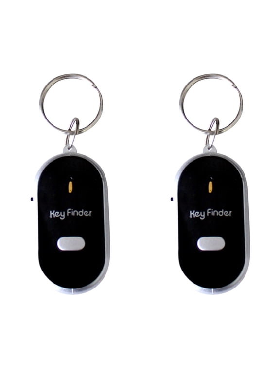 2Pcs Keychain Finder, Portable Car Keys Anti-Lost Device, LED Alarm Key Finder, Looking for Car Keys and Wallet, Suitable for Elderly Children Adults