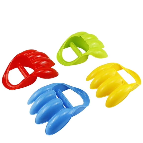 2Pcs Kids Beach Sand Claw Toy, Creative Digging Sand Play Tool, Portable Outdoor Sandbox Claw Rake, Perfect Summer Beach Backyard Vacation Play Gift for Children