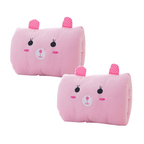2Pcs Kids Cartoon Hand Pillow, Cute Plush Animal Hand Warmer Rest Weak Hero Arm Pillow, Children'S Throw Pillows Cushions For Students To Take A Nap, Travel Essentials- Non-Electrical Arm Support