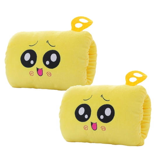 2Pcs Kids Cartoon Hand Pillow, Cute Plush Animal Hand Warmer Rest Weak Hero Arm Pillow, Children'S Throw Pillows Cushions For Students To Take A Nap, Travel Essentials- Non-Electrical Arm Support