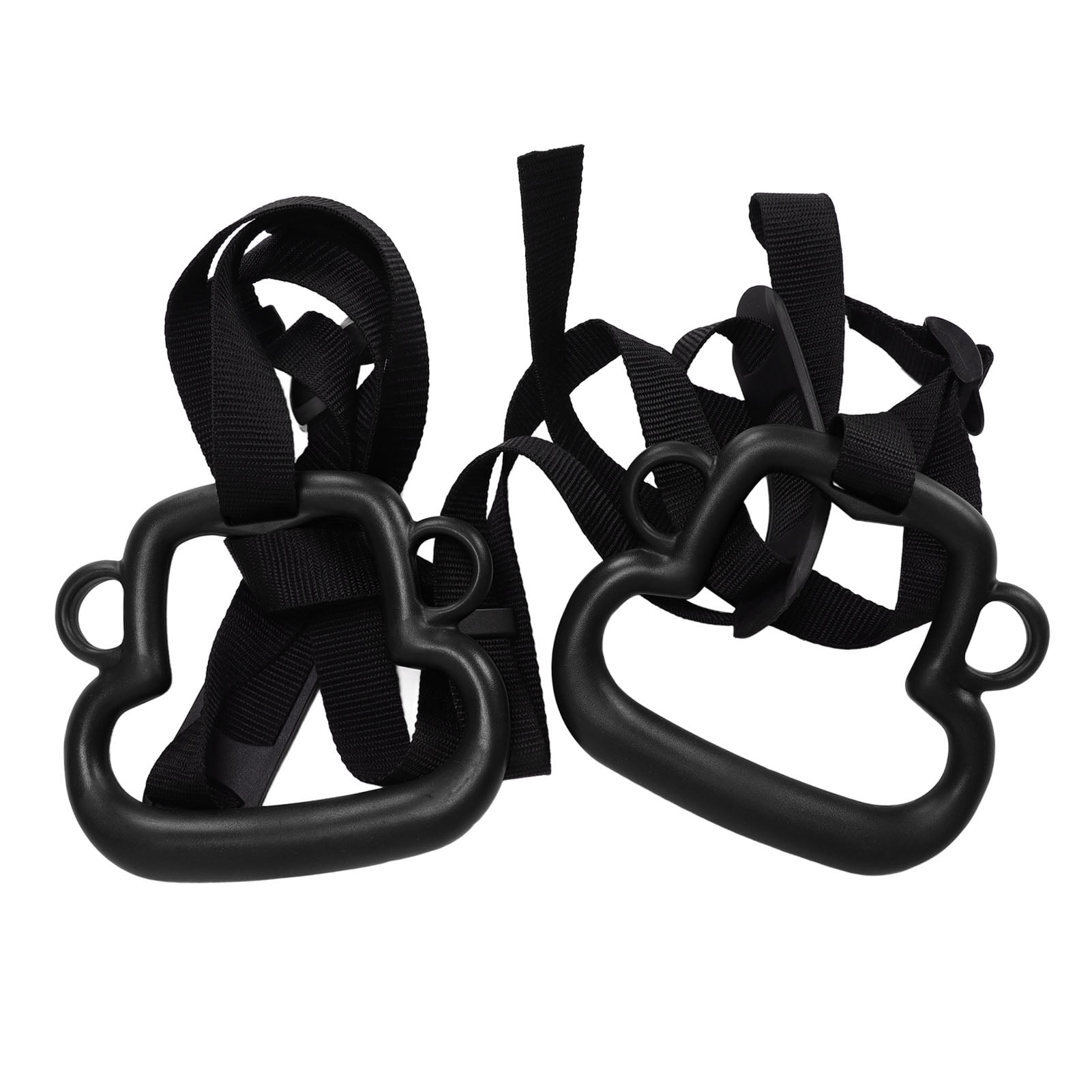 2Pcs Kids Gymnastic Rings Monkey Shape Load Bearing 150KG Ergonomic ...
