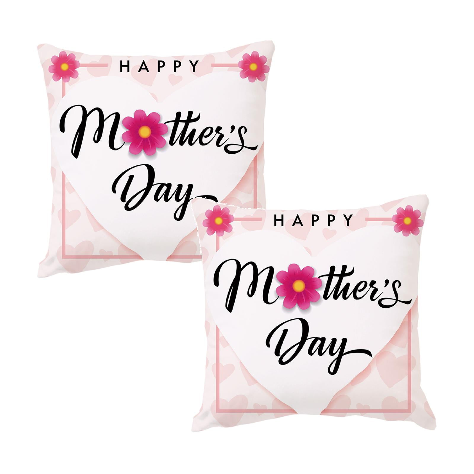 2PCS King Size Bean Bag Chair Mother'S Day Pillow Case Throw Cushion