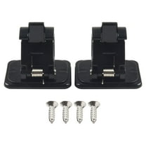 2Pcs/Kit Wall Mounted Fishing Rod Storage Clips Clamps Holder Rack Organizer Blackabs Bayonet Design Fishing Rod Rack