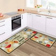 thumbnail image 1 of 2Pcs Kitchen Floor Mat Resistant Set Kitchen Floor Mats for Kitchen Non Slip Waterproof Standing Kitchen Runner Mats 17\u201dx24\u201d+17\u201dx48\u201d, 1 of 6