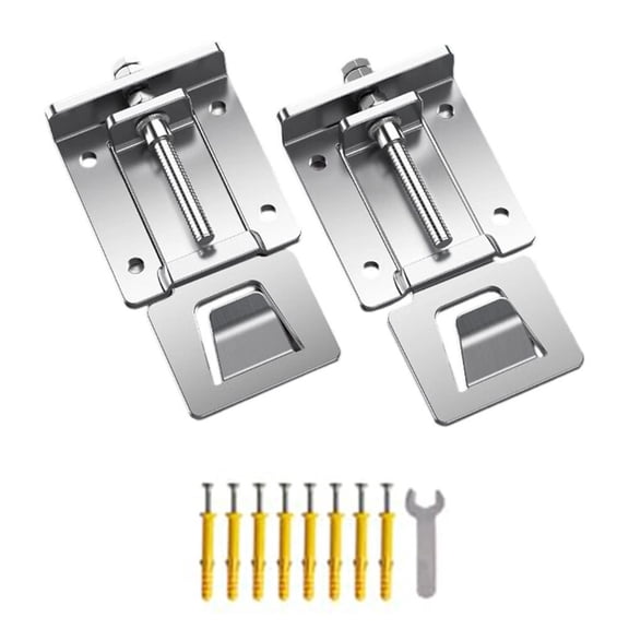 2Pcs Kitchen Range Hood Fixing Tool Adjustable Range Hood Hooks With Accessories
