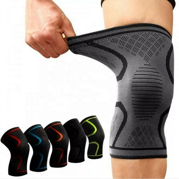 2Pcs Knee Brace Support Compression Sleeve for Running, Jogging, Sports,Joint Pain Relief, Arthritis and Injury Recovery