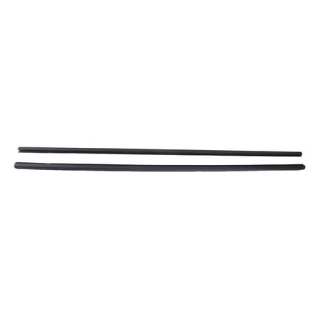 2Pcs L&R Side Door Window Belt Trim Molding for Honda Civic Coupe (2Dr) 06-11