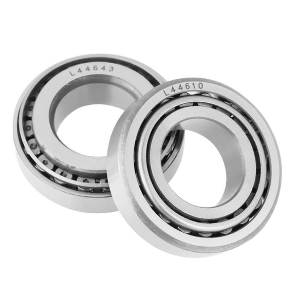 2Pcs L44643 Bearings, Tapered Roller Bearing High Speed Roller Bearing, Steel Tapered Roller Bearings Single Row Tapered Bearing For Heavy Duty Applications