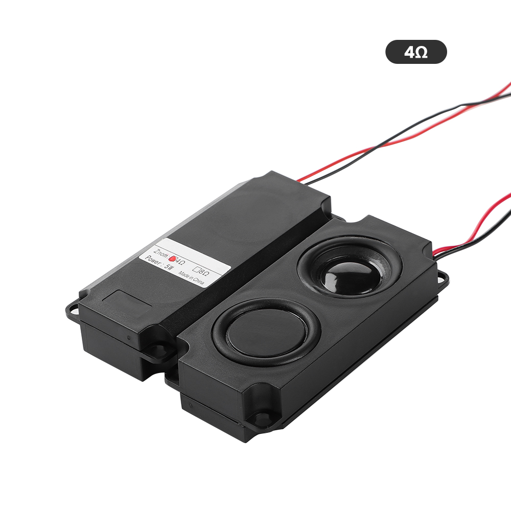 2Pcs LCD TV Speaker 4 8 Ohm 5W Audio Portable Loudspeaker Diaphragm