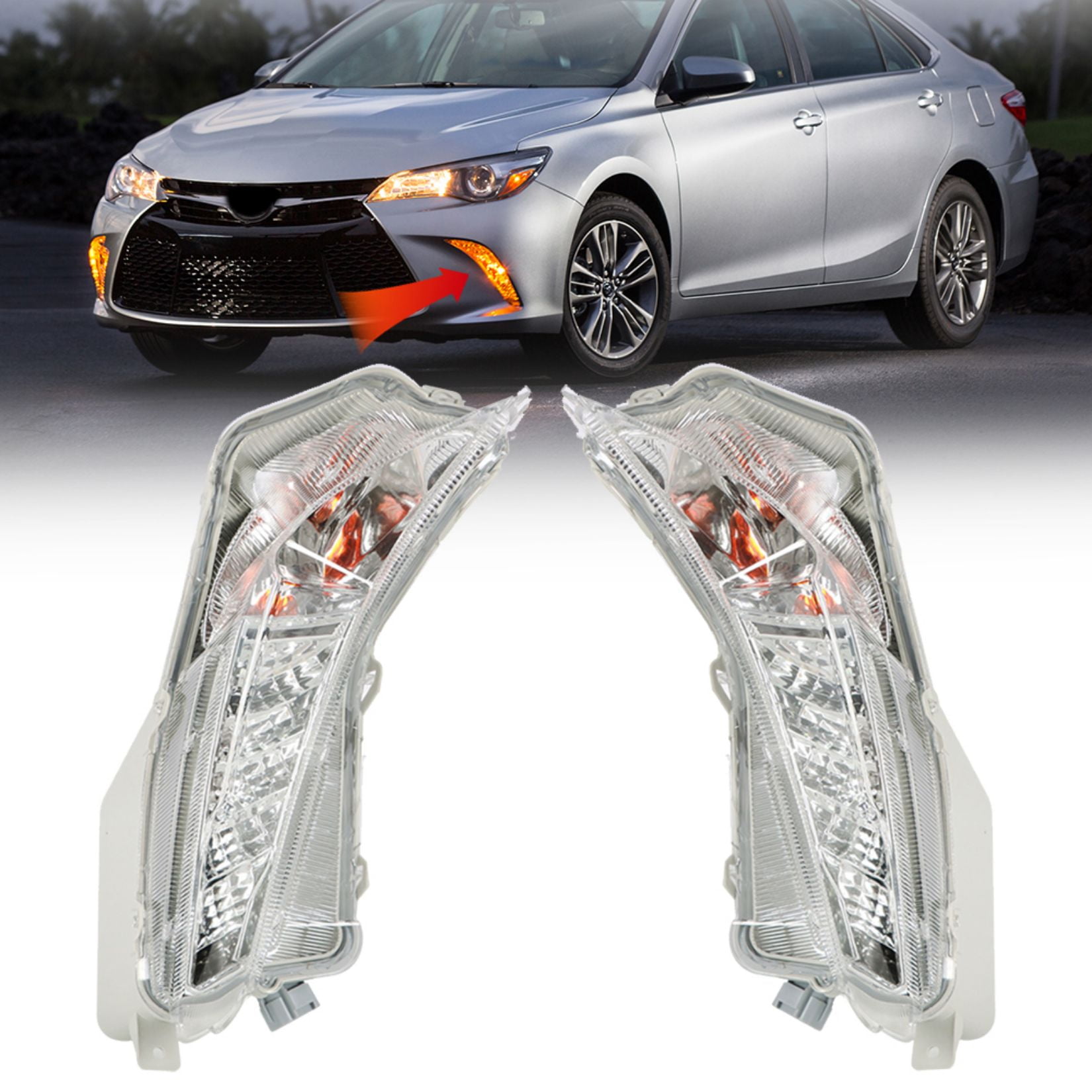 2016 toyota camry daytime running lights outlet