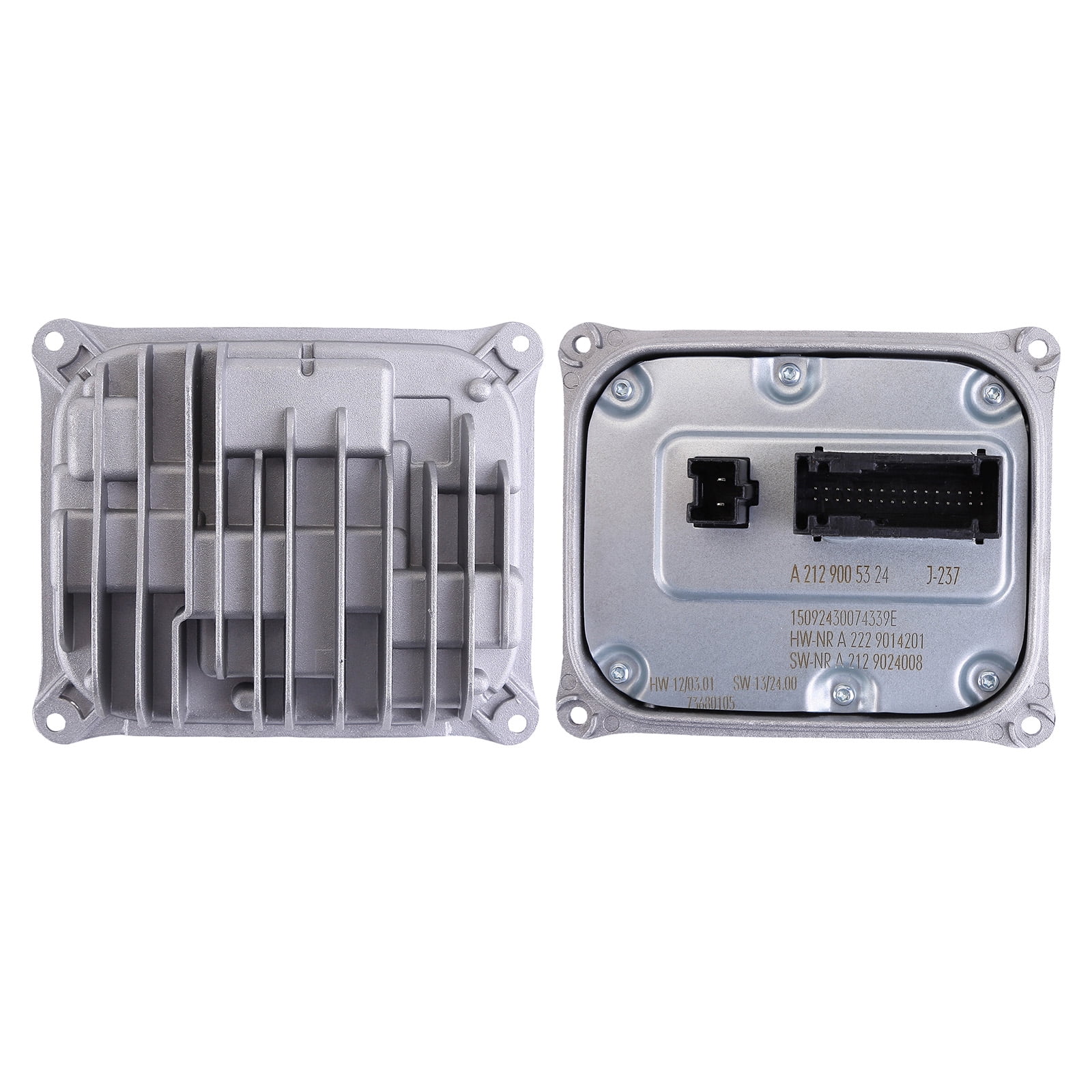 2Pcs LED Headlight Ballast Control Unit Compatible for Mercedes-Benz W212 E-CLASS 2014-2016, Reference# 2189007206 2129005324