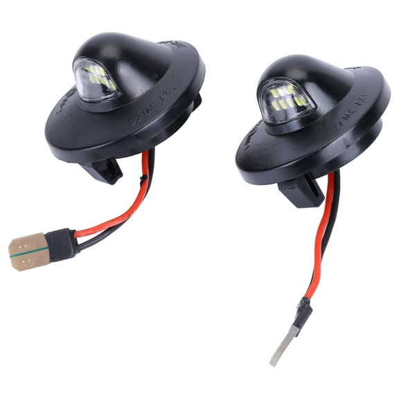 2Pcs LED License Plate Light Car Modification Parts for Ford F150, F250, F350, Ranger, Explorer, Bronco, Bronco II, Expedition, Excursion, Explorer Sport Trac 1983-2014, for Lincoln Mark LT 2006-2008