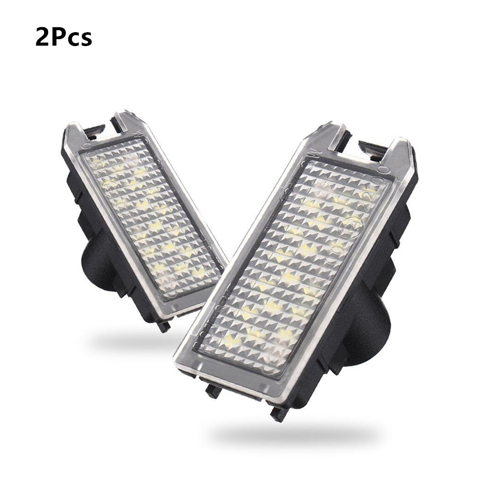 CHUSYYRAY 2pc LED License Plate Lights For Jeep Grand Cherokee 2014-2022 - 6000K White