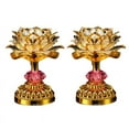 thumbnail image 1 of 2Pcs LED Lotus Buddhist Lights Buddha Lotus Lamps Plug in or Battery-Operated Plastic1044, 1 of 6